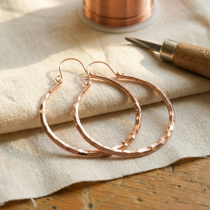 Ida Copper Earrings