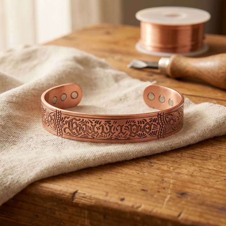 Vanessa Copper Bracelet