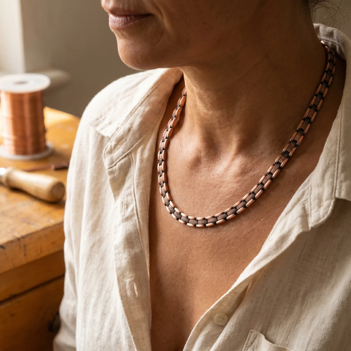 Ines Copper Necklace