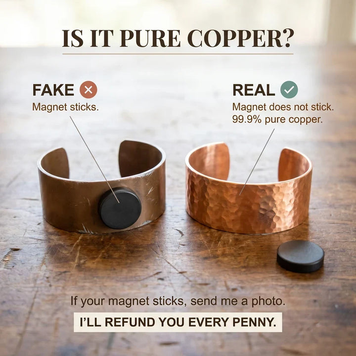 Is it pure copper? Magnet test