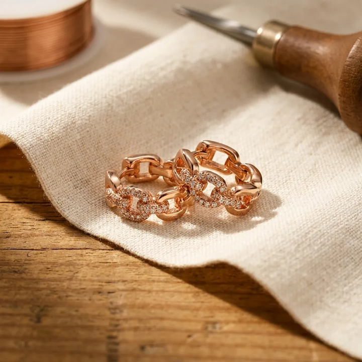 Greta Copper Earrings