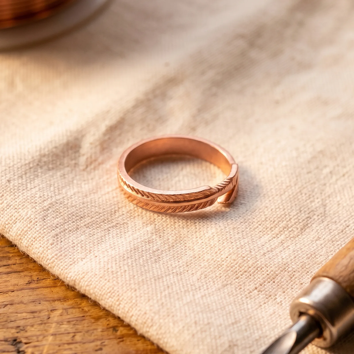 Mira Copper Ring